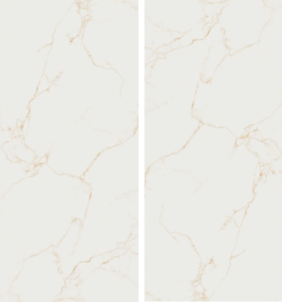 Fartuch kuchenny (Backsplash) ze spieku kwarcowego AB Finezza Oro 120 x 260 cm, grubość 6 mm lub 7 mm