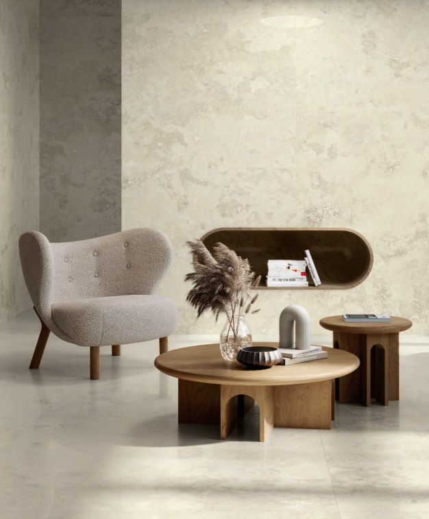 Fartuch kuchenny (Backsplash) ze spieku kwarcowego Baldocer Florence Beige 120 x 260 cm, grubość 6 mm