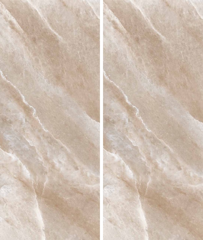 Fartuch kuchenny (Backsplash) ze spieku kwarcowego Rondine Himalaya Coral 120 x 280 cm, grubość 6 mm