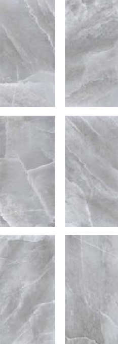 Fartuch kuchenny (Backsplash) ze spieku kwarcowego Rondine Himalaya Grey 120 x 280 cm, grubość 6 mm