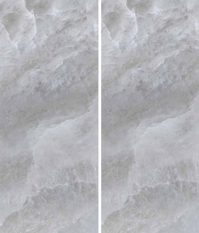 Fartuch kuchenny (Backsplash) ze spieku kwarcowego Rondine Himalaya Grey 120 x 280 cm, grubość 6 mm