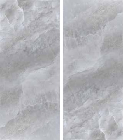 Fartuch kuchenny (Backsplash) ze spieku kwarcowego Rondine Himalaya Grey 120 x 280 cm, grubość 6 mm