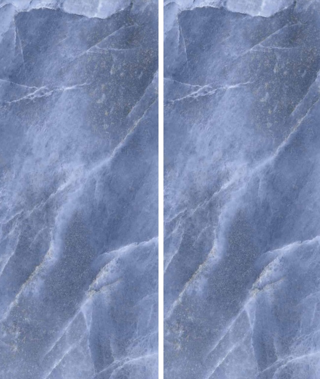 Fartuch kuchenny (Backsplash) ze spieku kwarcowego Rondine Himalaya Light Blue 120 x 280 cm, grubość 6 mm