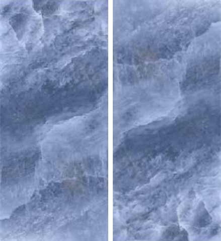 Fartuch kuchenny (Backsplash) ze spieku kwarcowego Rondine Himalaya Light Blue 120 x 280 cm, grubość 6 mm