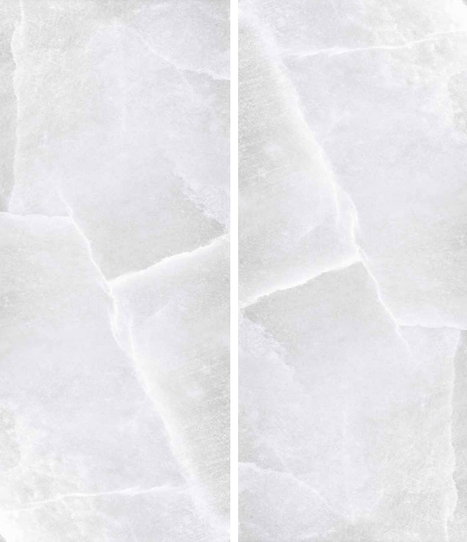 Fartuch kuchenny (Backsplash) ze spieku kwarcowego Rondine Himalaya White 120 x 280 cm, grubość 6 mm