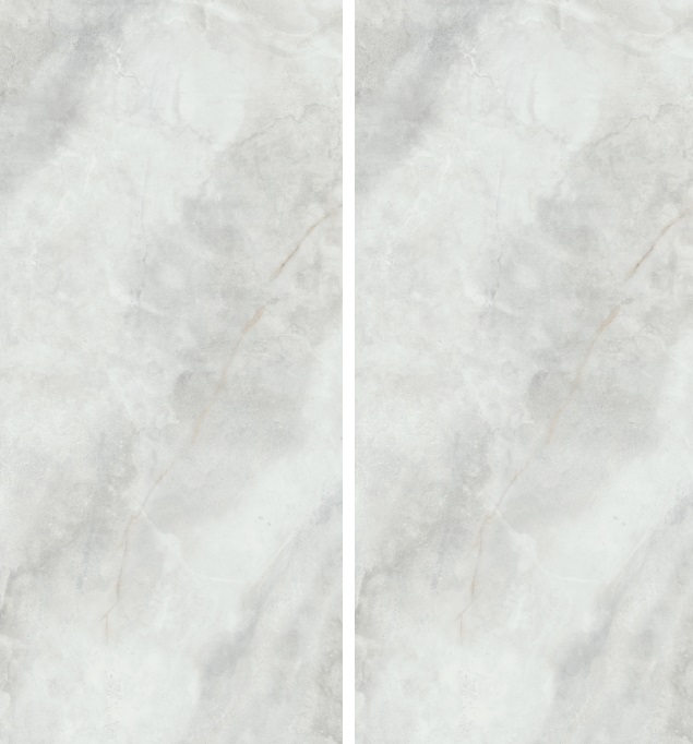 Fartuch kuchenny (Backsplash) ze spieku kwarcowego AB Irham Gris 120 x 260 cm, grubość 7 mm