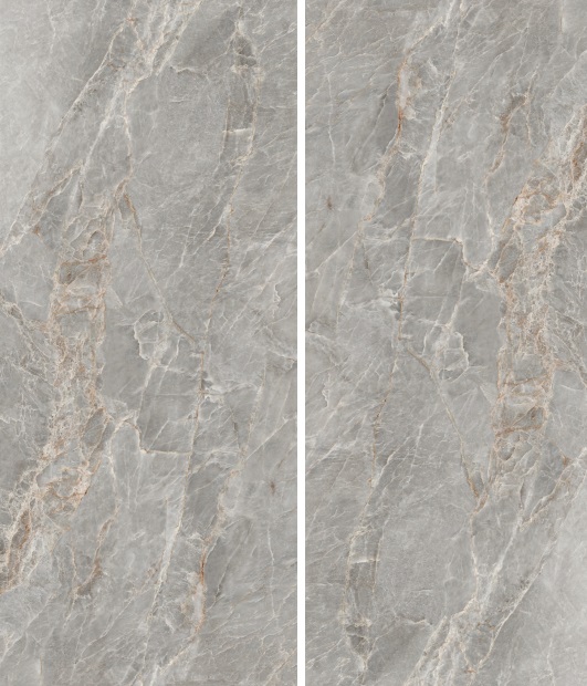 Fartuch kuchenny (Backsplash) ze spieku kwarcowego AB Majestic Grey 120 x 280 cm, grubość 6 mm lub 7 mm