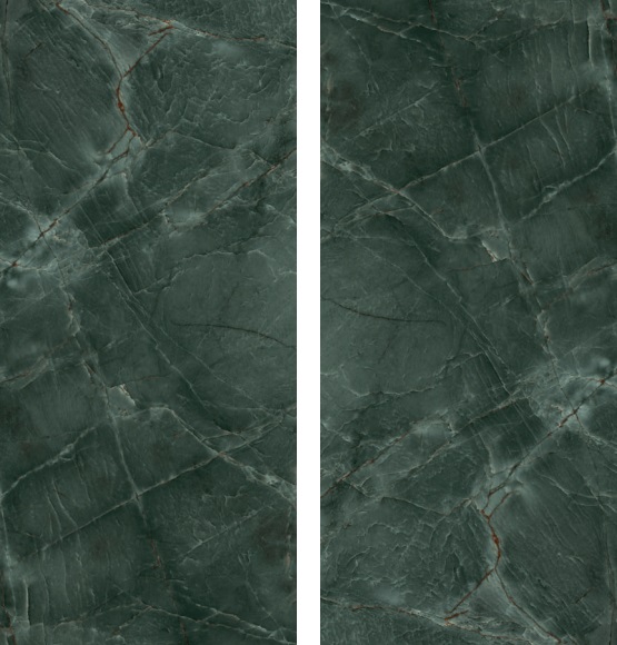 Okładzina ścienna do kuchni (Backsplash) ze spieku kwarcowego Baldocer Manaos Green 120 x 260 cm, grubość 7 mm