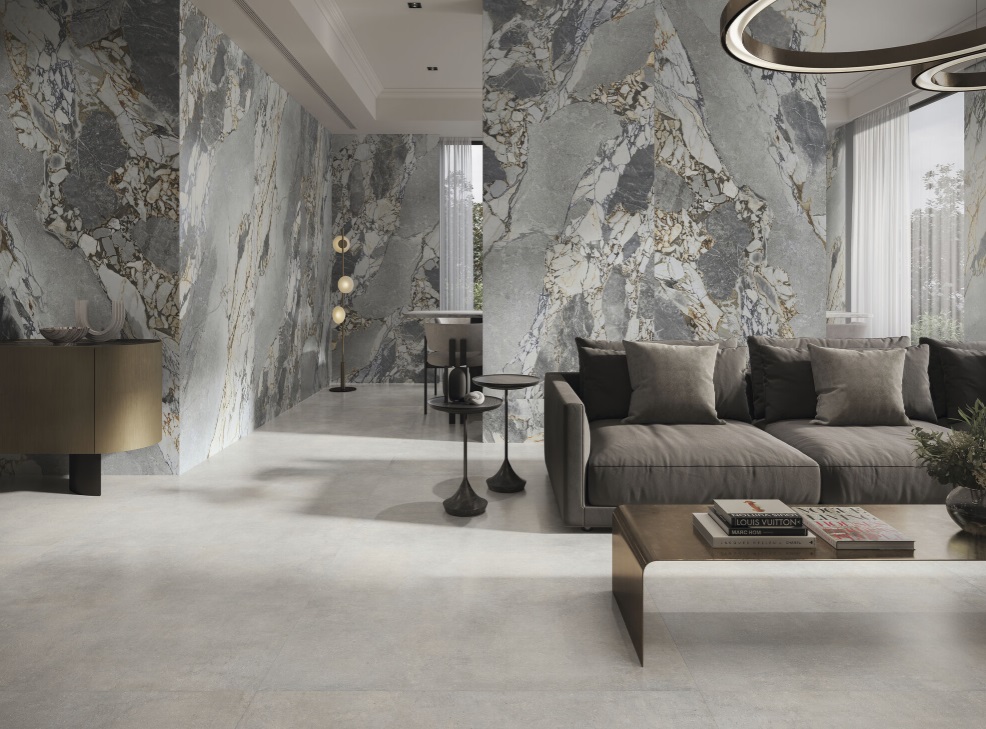 Okładzina ścienna do kuchni (Backsplash) ze spieku kwarcowego Baldocer Mineral Stone 120 x 280 cm, grubość 6 mm lub 7 mm