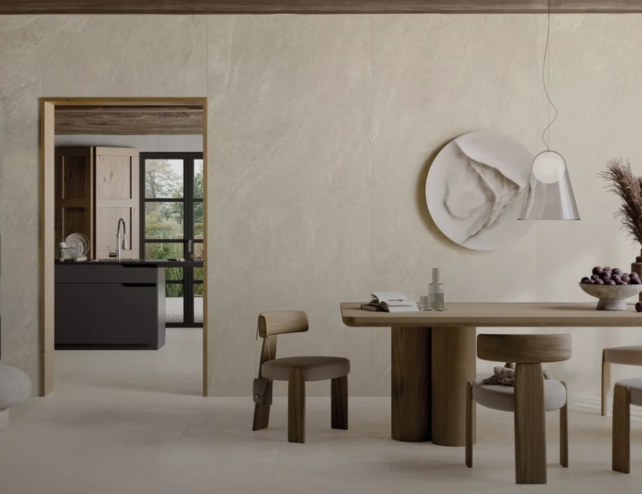 Fartuch kuchenny (Backsplash) ze spieku kwarcowego Mirage Motley MT01 Rio 120 x 278 cm, grubość 6 mm