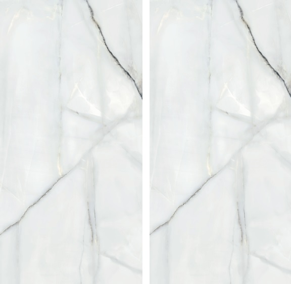 Fartuch kuchenny (Backsplash) ze spieku kwarcowego AB Newbury White 120 x 240 cm, grubość 7 mm