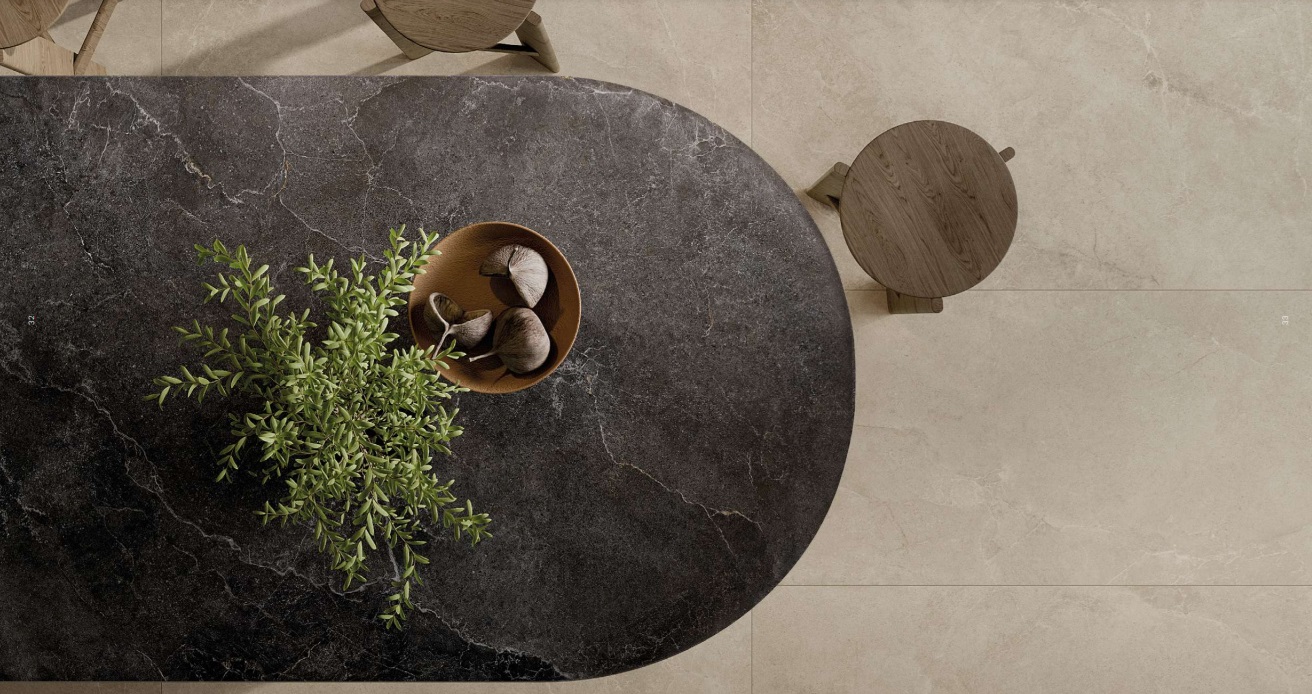 Fartuch kuchenny (Backsplash) ze spieku kwarcowego Ava Noble Stone Dark 120 x 280 cm, grubość 6 mm