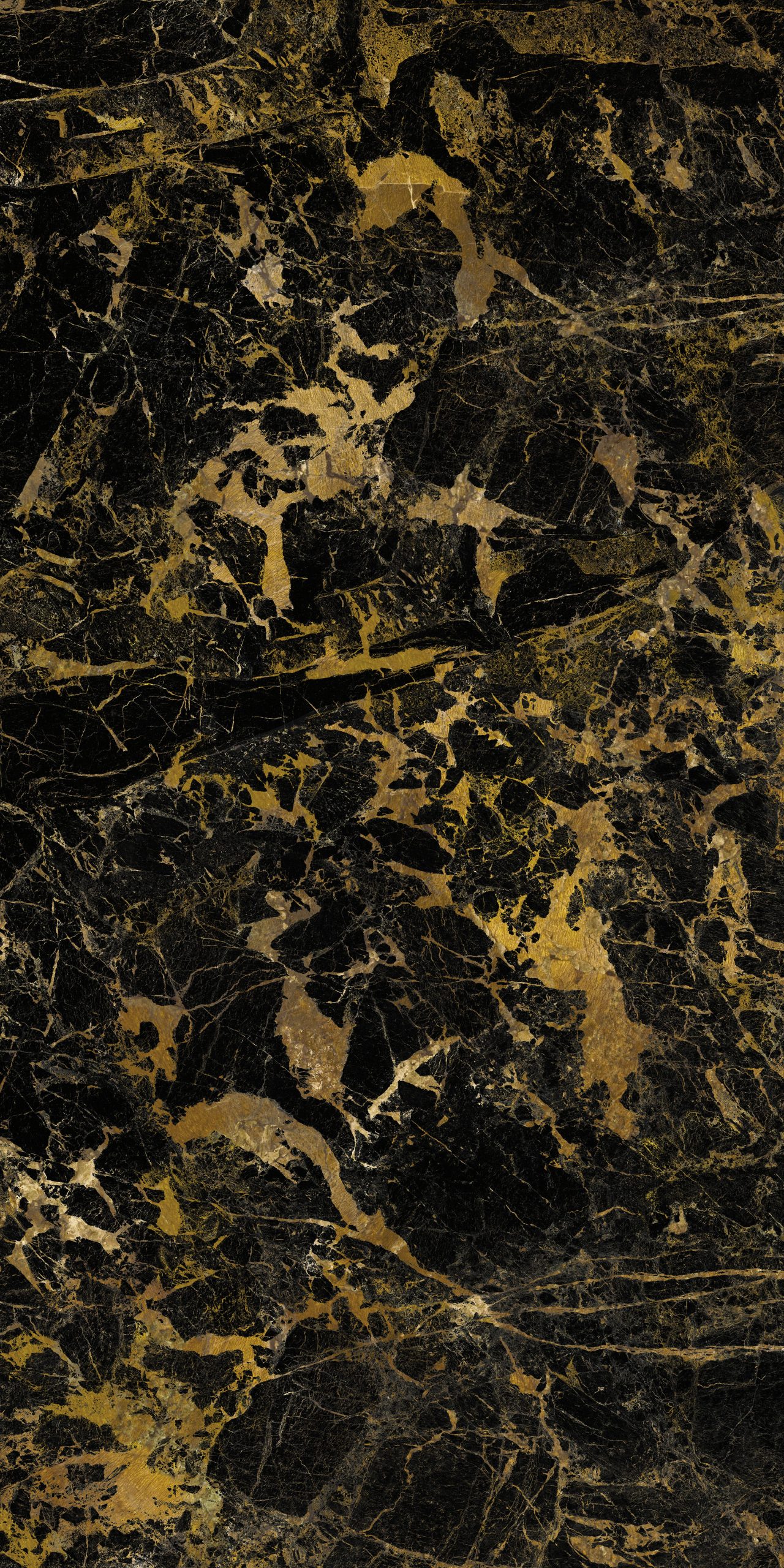 Okładzina ścienna do kuchni (Backsplash) ze spieku kwarcowego Franko Noctis Gold 160 x 320 cm, grubość 6 mm