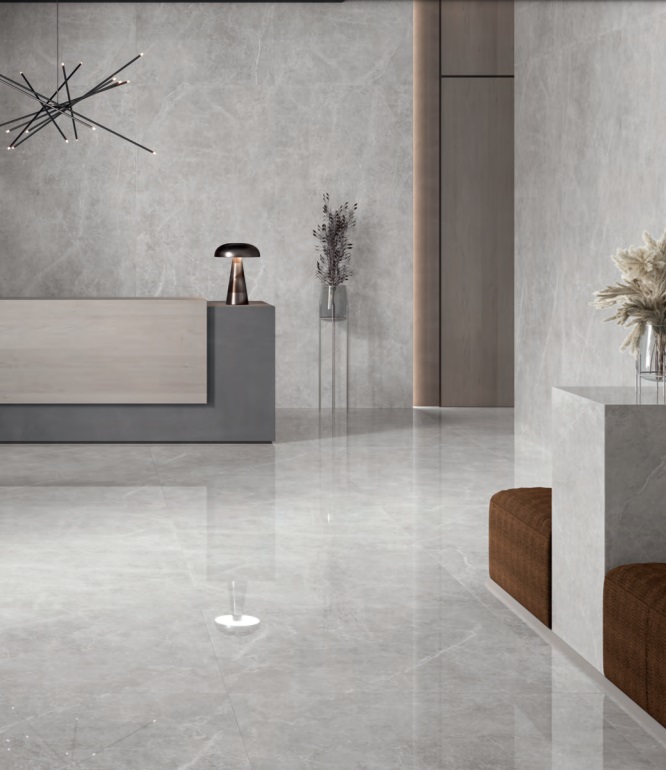 Fartuch kuchenny (Backsplash) ze spieku kwarcowego AB Pietra Antica Cenere 120 x 260 cm, grubość 6 mm lub 7 mm