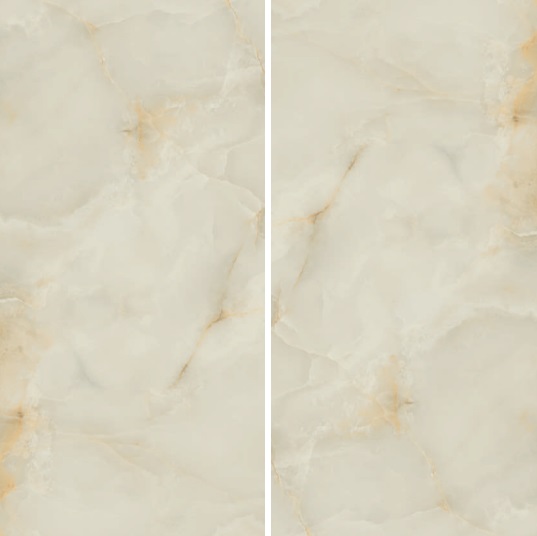 Fartuch kuchenny (Backsplash) ze spieku kwarcowego Baldocer Quios Cream 120 x 240 cm, grubość 7 mm