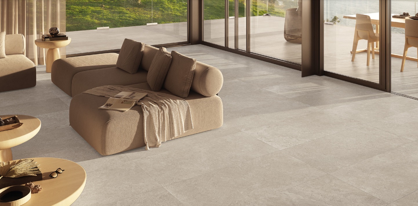 Okładzina ścienna do kuchni (Backsplash) ze spieku kwarcowego Mirage ReStone RS02 Safari 120 x 278 cm, grubość 6 mm