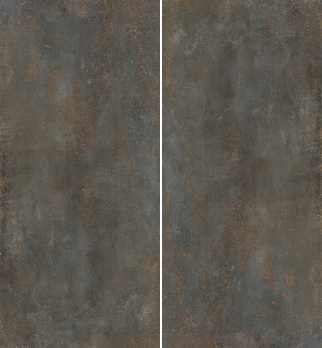 Okładzina ścienna do kuchni (Backsplash) ze spieku kwarcowego AB Rhodium Iron 120 x 260 cm, grubość 6 mm