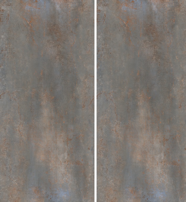 Fartuch kuchenny (Backsplash) ze spieku kwarcowego AB Rhodium Steel 120 x 260 cm, grubość 6 mm