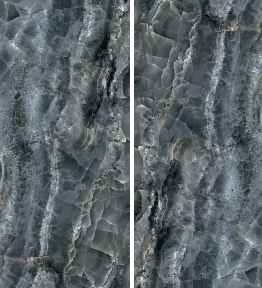 Okładzina ścienna do kuchni (Backsplash) ze spieku kwarcowego AB Saphire Nuit 120 x 260 cm, grubość 7 mm