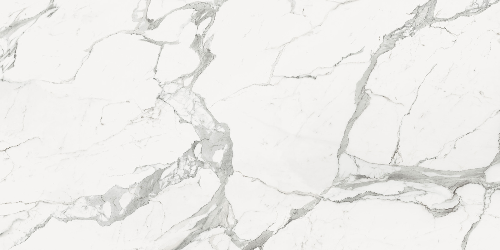 Fartuch kuchenny (Backsplash) ze spieku kwarcowego Impronta Statuario Lux 160 x 320 cm lub 120 x 280 cm, grubość 6 mm