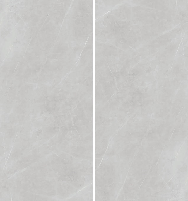 Okładzina ścienna do kuchni (Backsplash) ze spieku kwarcowego AB Tessino Smoke 120 x 260 cm, grubość 6 mm lub 7 mm