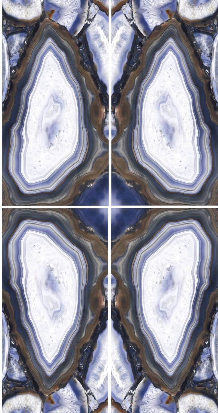 Spiek kwarcowy o wymiarach 320 x 160 cm, Agata Black na blat i okładzinę