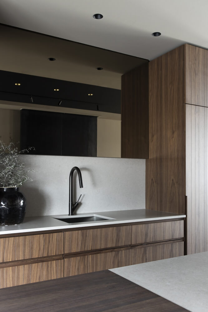 Blat kuchenny z konglomeratu Technistone Noble Concrete Grey, wykonany na wymiar, szary – matowy