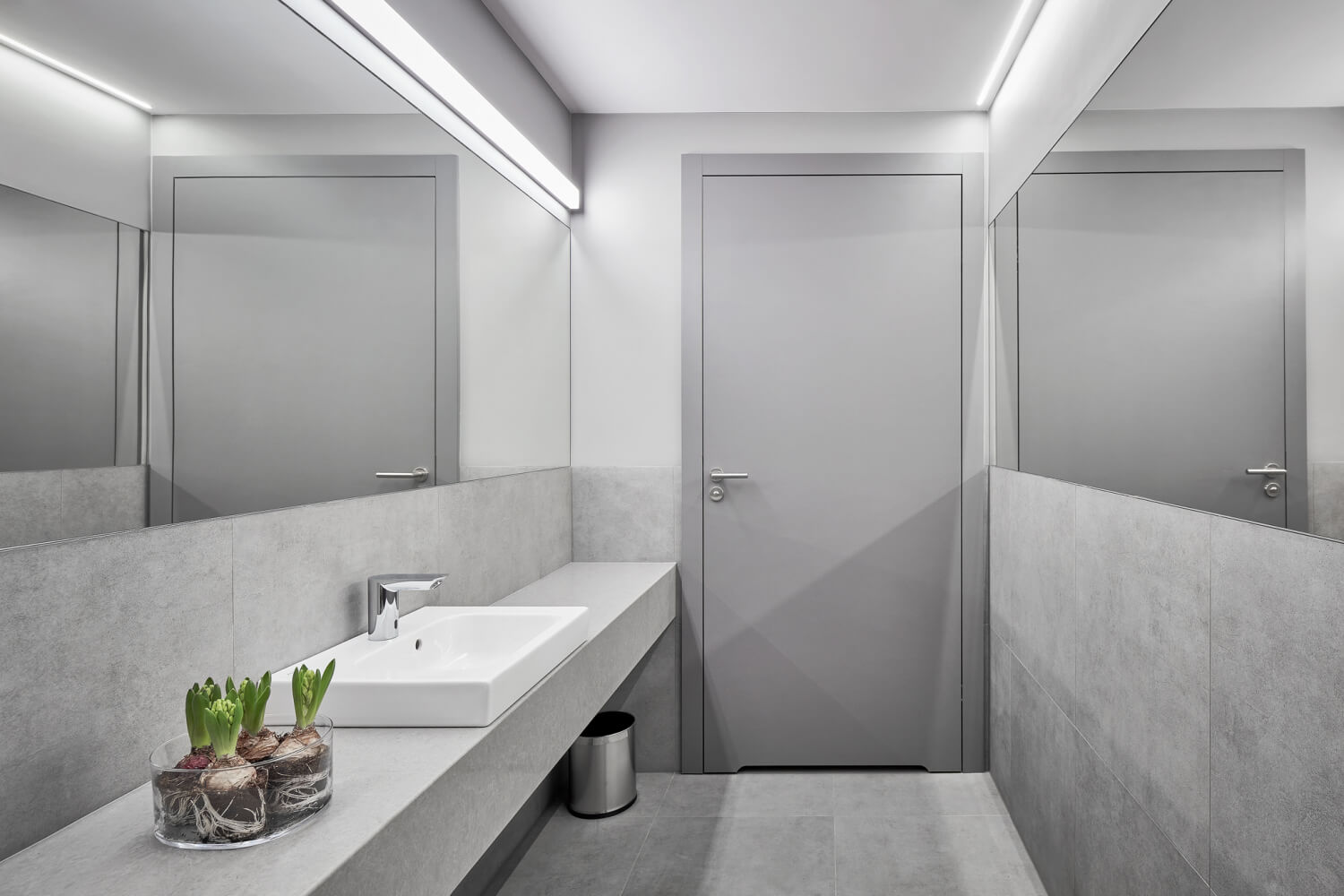 Blat kuchenny z konglomeratu Technistone Noble Concrete Grey, wykonany na wymiar, szary – matowy