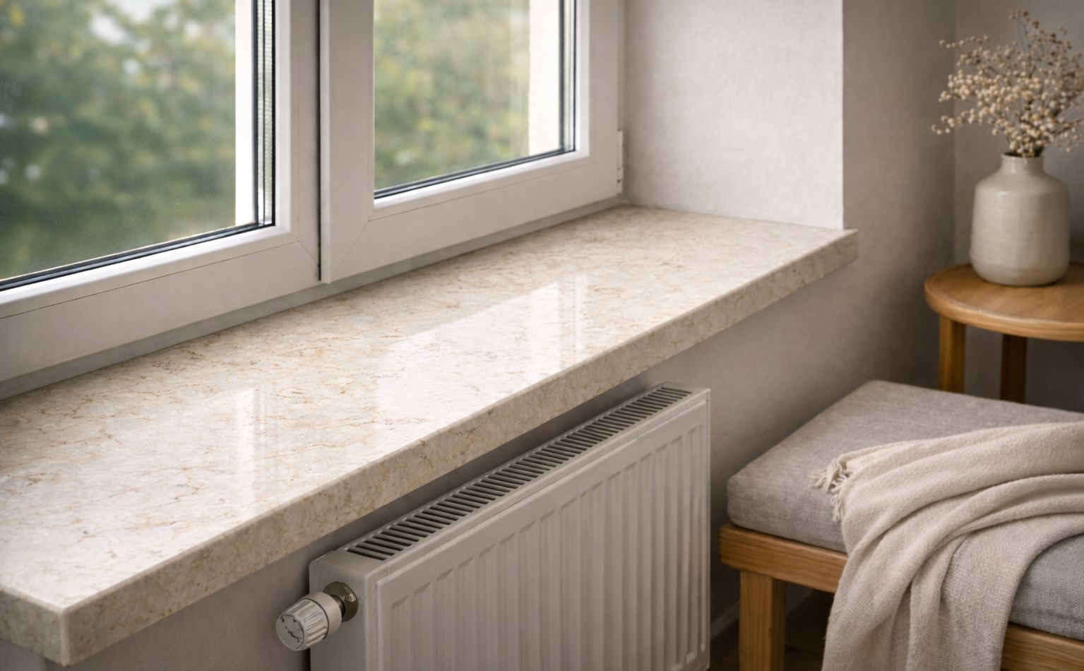 Konglomerat kwarcowy F-Quartz Taj Imperial na blat