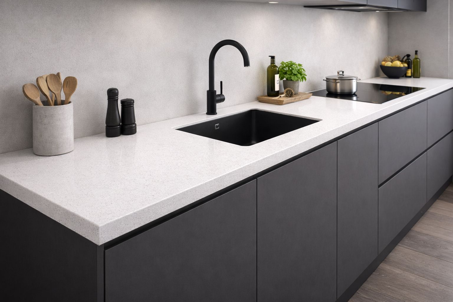 Konglomerat kwarcowy F-Quartz Arctos na blat