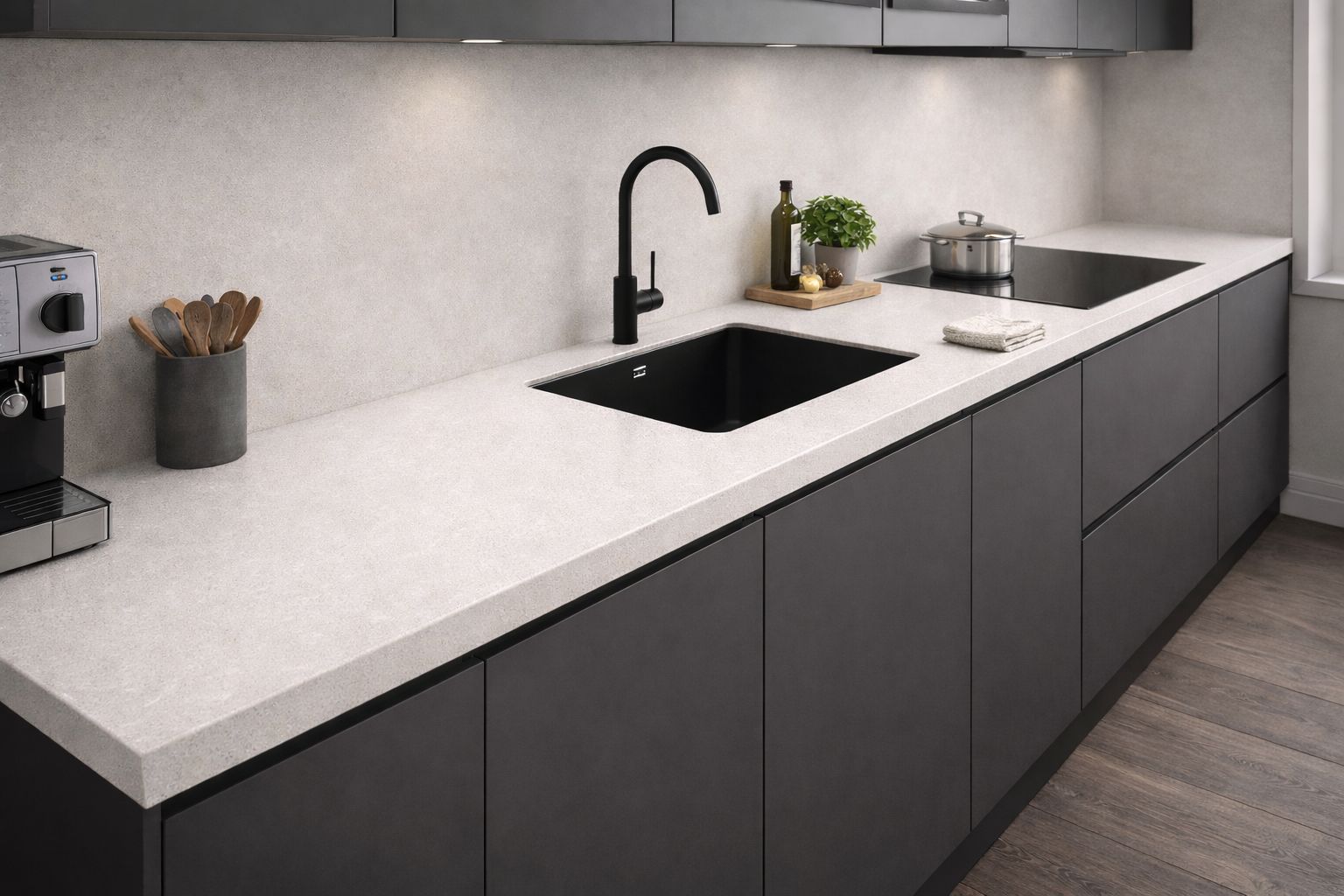 Konglomerat kwarcowy F-Quartz Sahara Dunes na blat