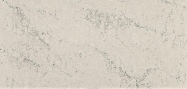 Blat kuchenny z konglomeratu wykonany na wymiar, szary – Caesarstone Noble Grey – polerowany